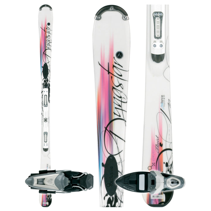 Dynastar Exclusive Fluid Skis + Nova Exclusive Fluid Bindings - Women's 2009