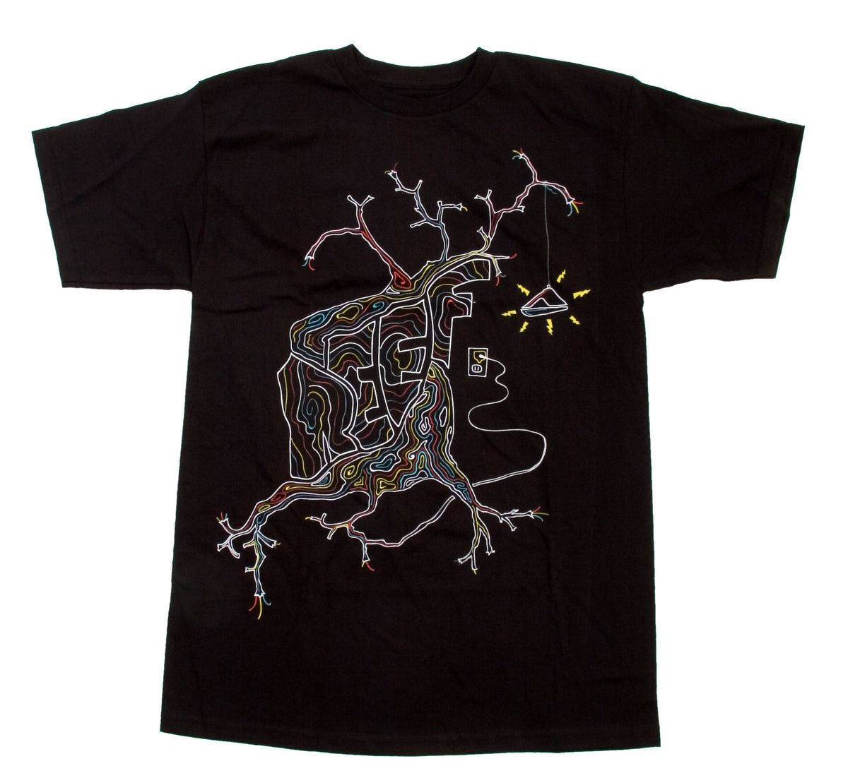 Reef Hi-Fi Theory T-Shirt Black