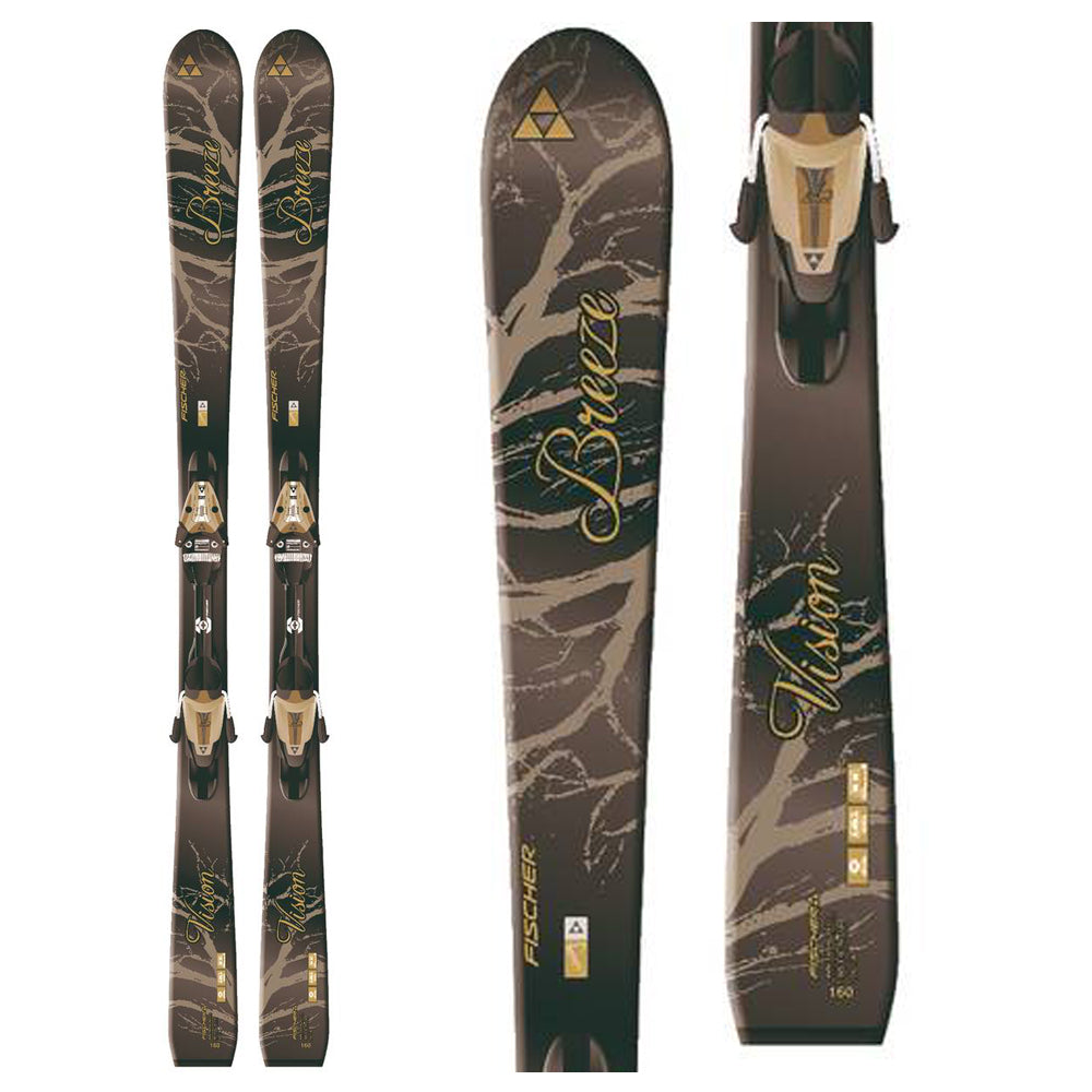 Fischer Vision Breeze RF Skis + Fischer V9 Railflex Bindings - Women's 2009