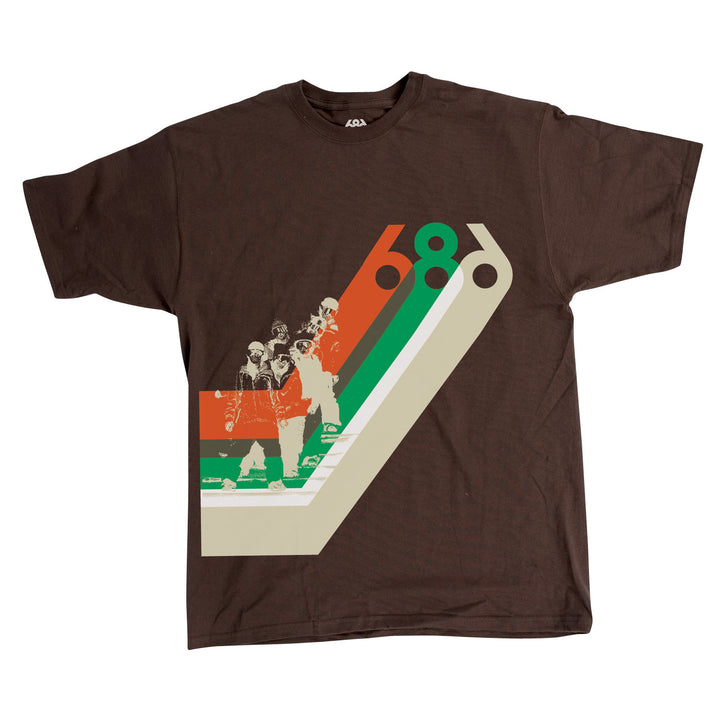 686 Incline Tee Brown