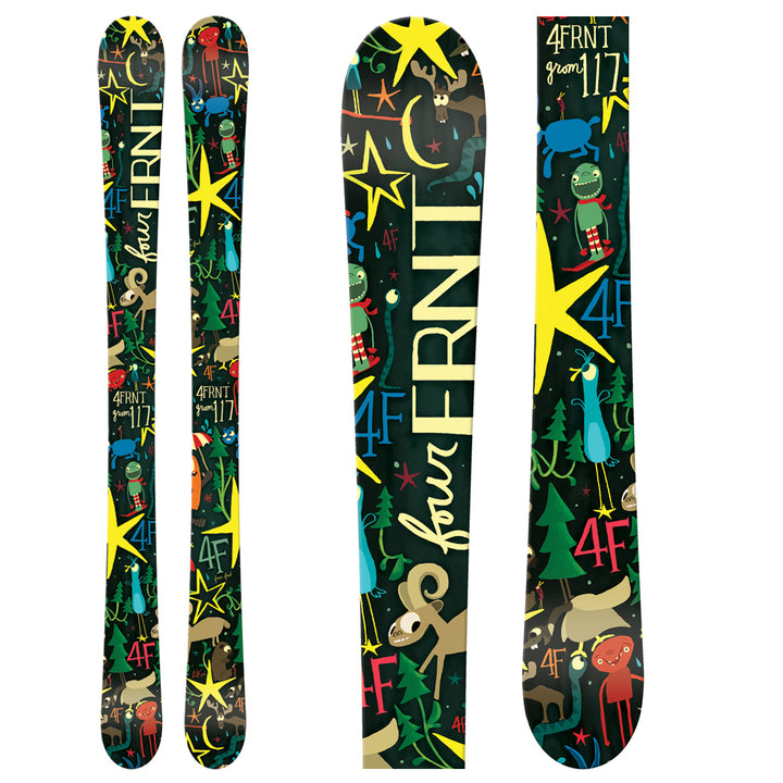 4FRNT Grom Skis - Youth 2010