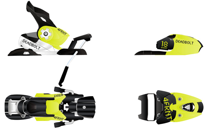 4FRNT Deadbolt 18 Ski Bindings 2010