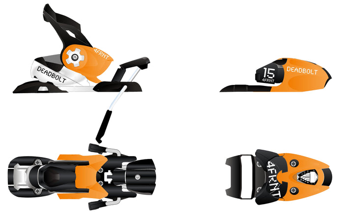 4FRNT Deadbolt 15 Ski Bindings 2010