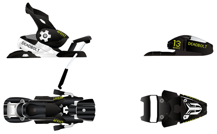 4FRNT Deadbolt 13 Ski Bindings 2010