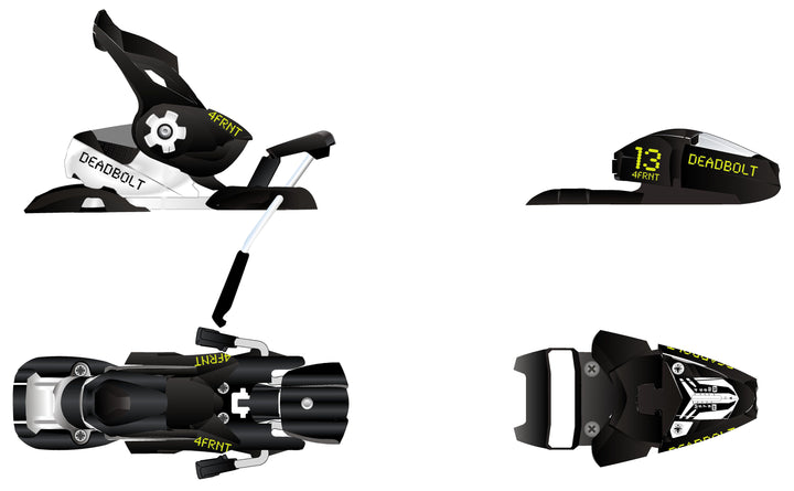 4FRNT Deadbolt 13 Ski Bindings 2010