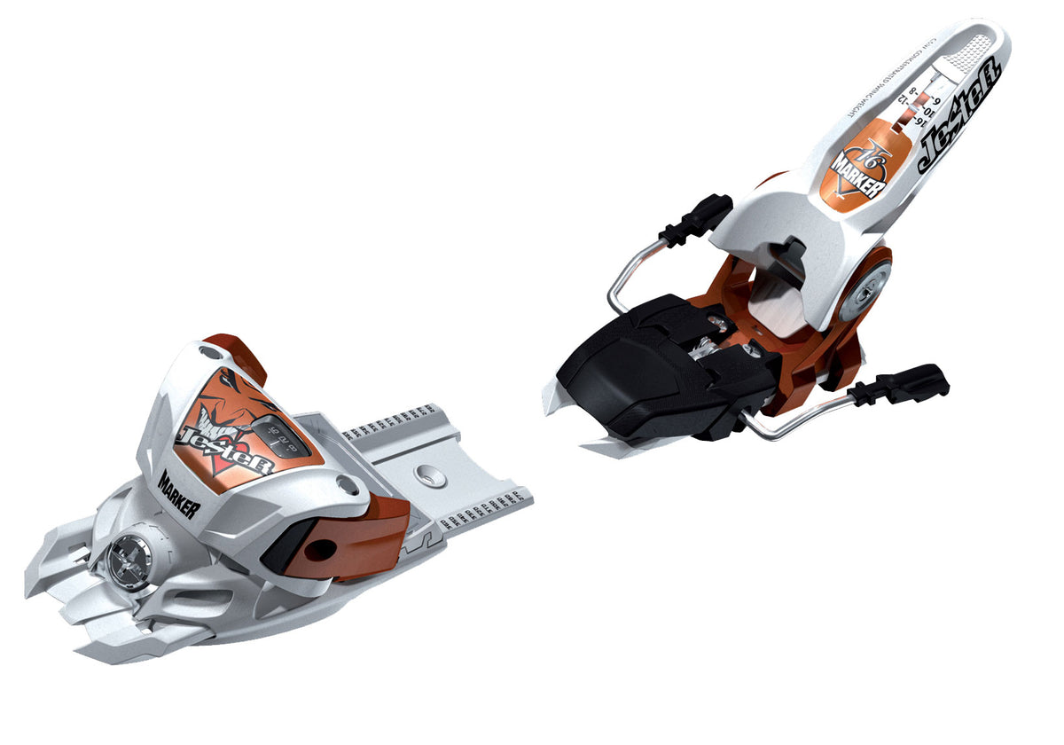Marker Jester Demo (110Mm Brake) Ski Bindings 2010 White/Copper
