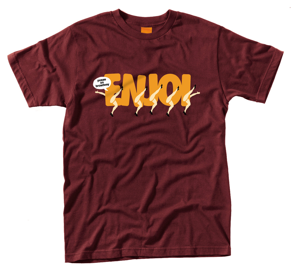 Enjoi Cancan Tee Burgundy