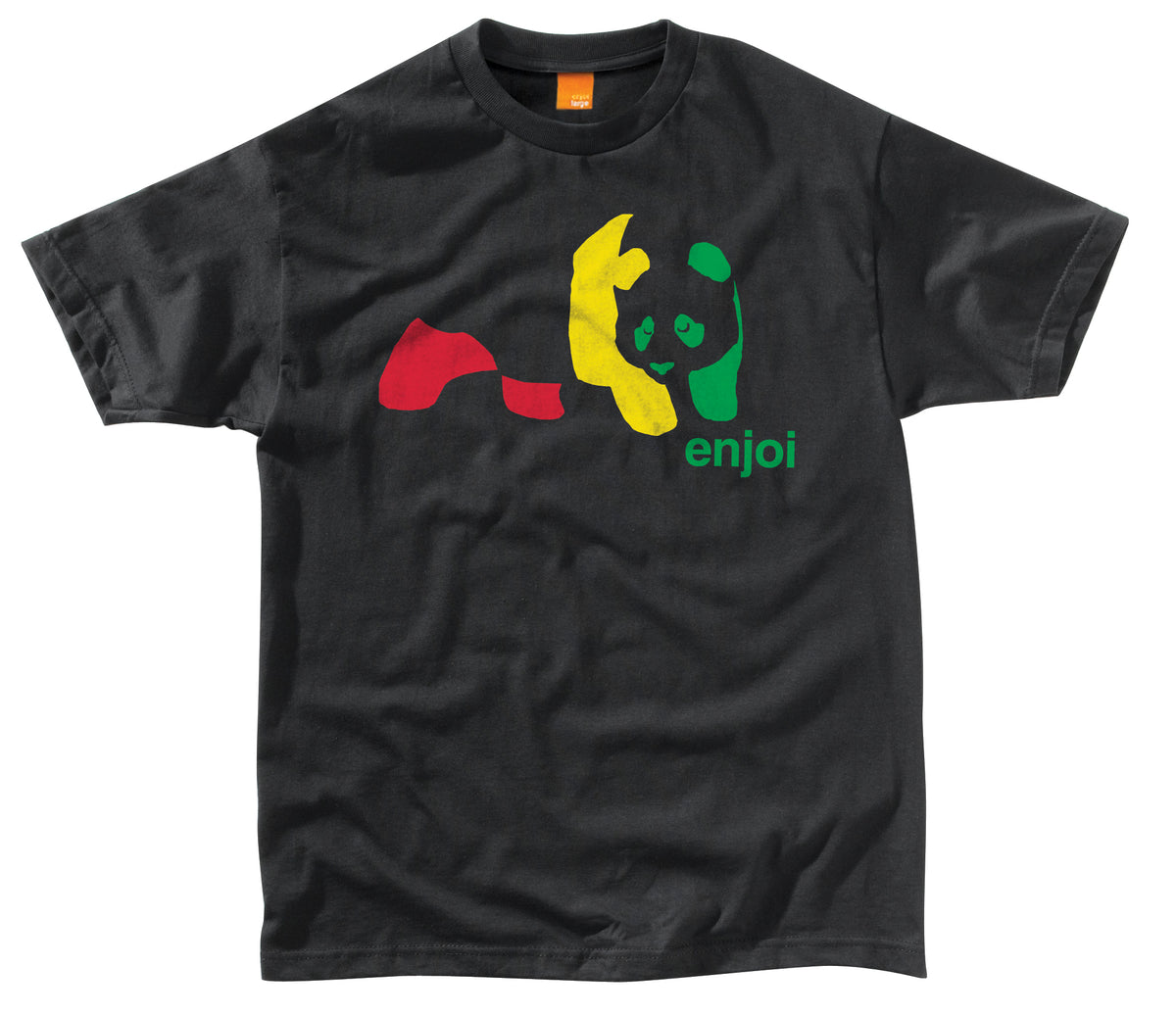 Enjoi Rasta Panda Tee Black