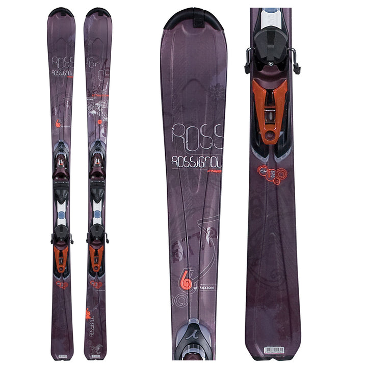 Rossignol Attraxion VI Skis + Saphir 110 Bindings -Women's  2010