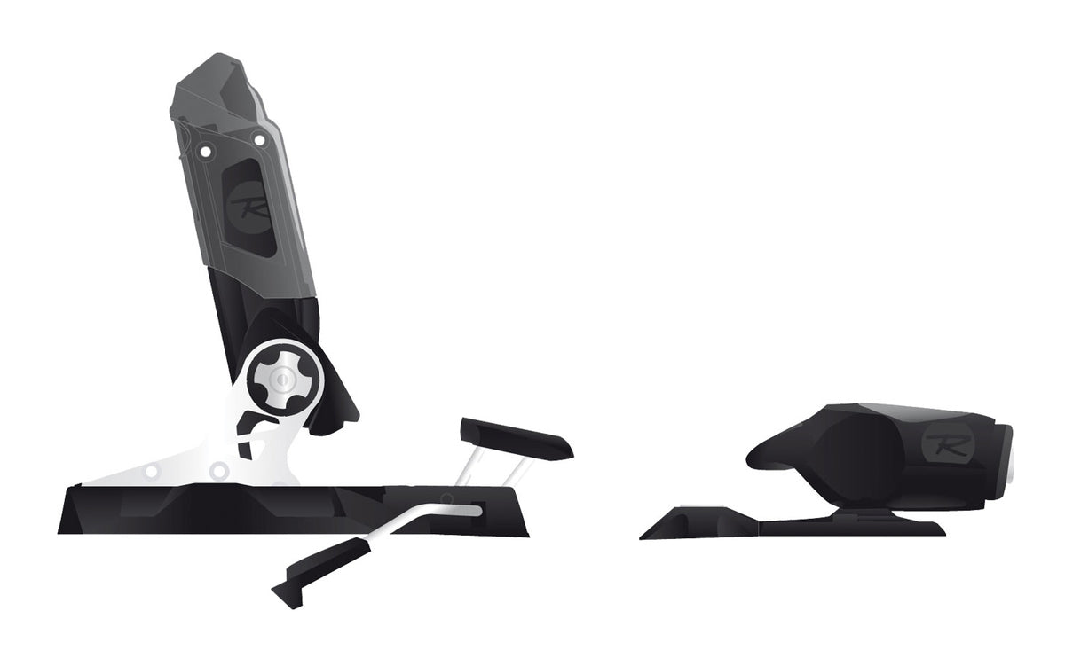 Rossignol Freeski2 180 XXL Ski Bindings (120 mm) 2010 Black