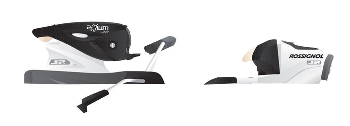 Rossignol Axium Jr Ski Bindings-Youth (73 mm) 2010