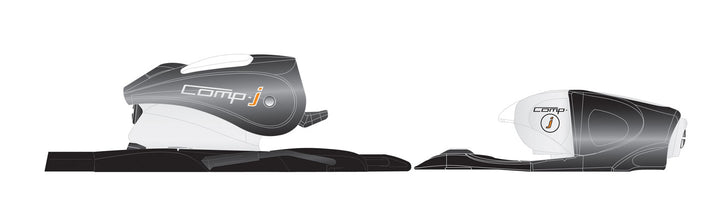 Rossignol Comp J Ski Bindings-Youth (73 mm) 2010
