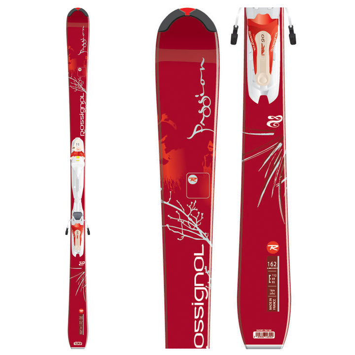 Rossignol Passion Skis + Rossignol Saphir 90 Bindings 2009