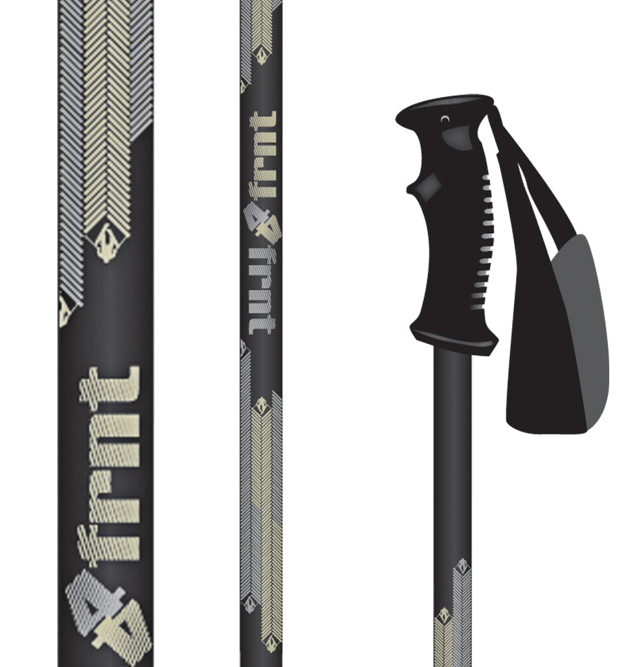 4FRNT Crossfade Ski Poles 2010