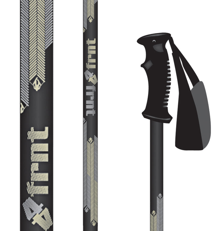 4FRNT Crossfade Ski Poles 2010