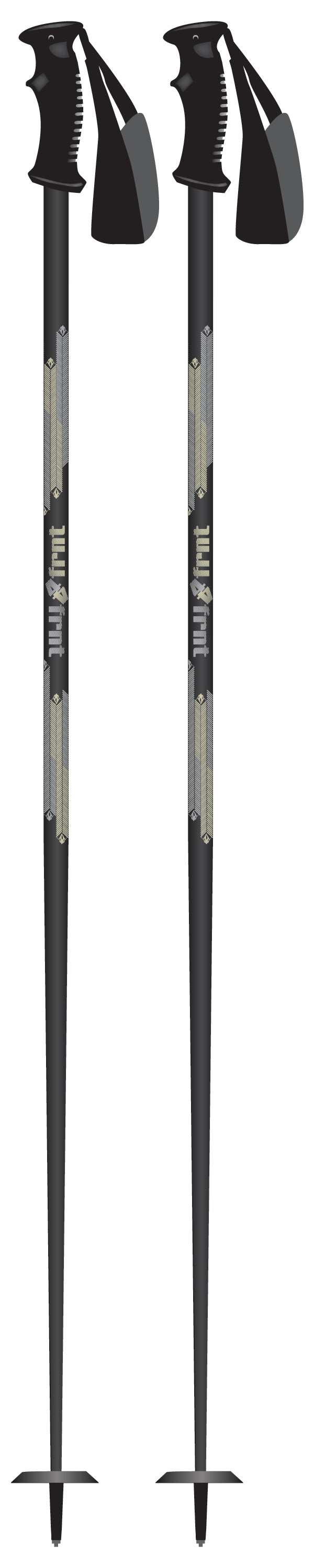 4FRNT Crossfade Ski Poles 2010