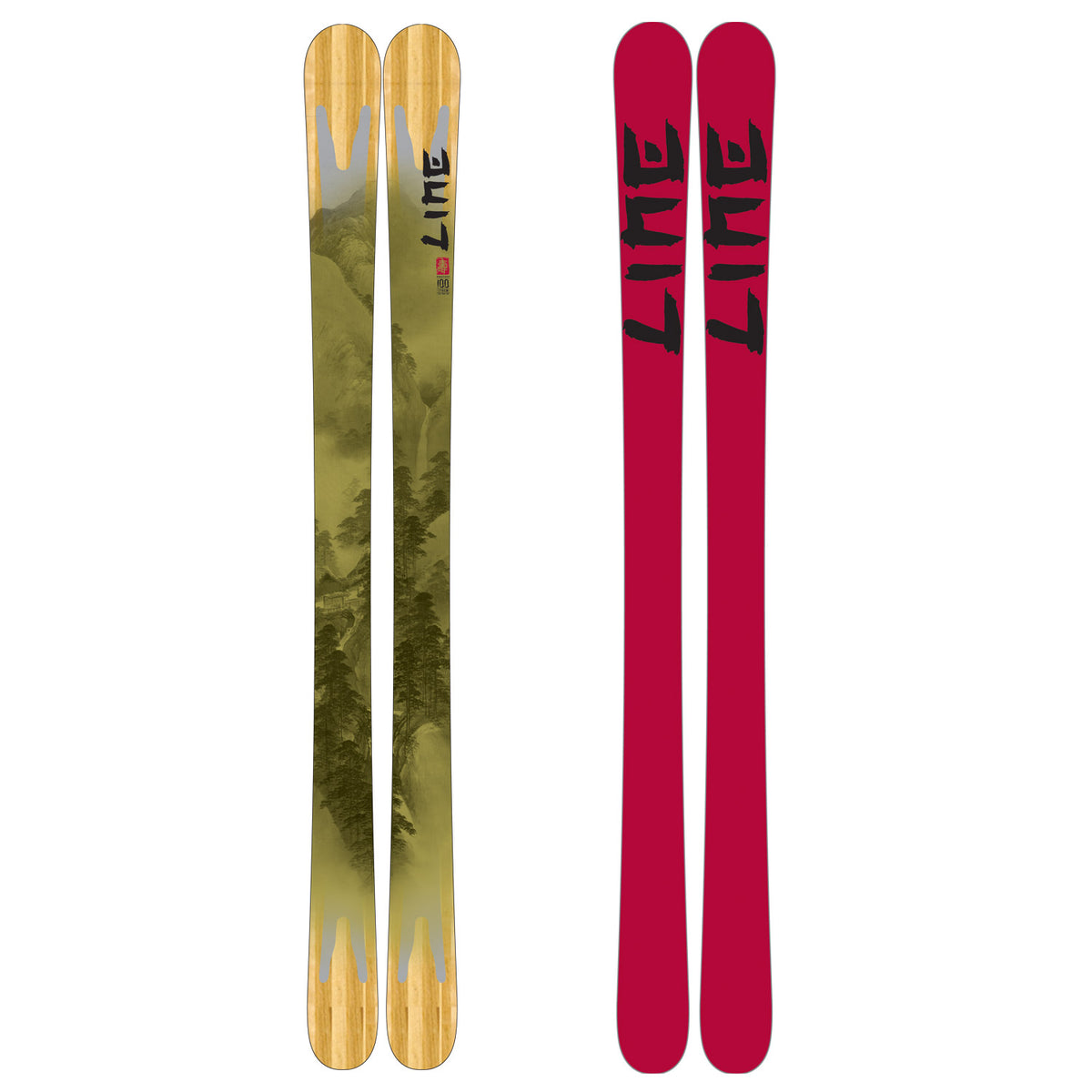 Line Skis Prophet 100 Skis 2010