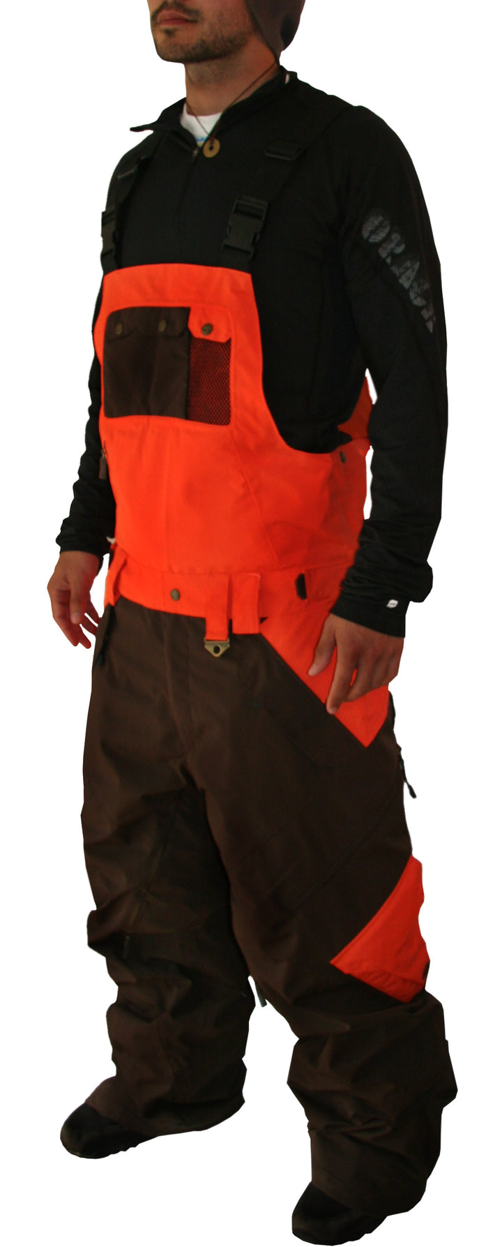 Oakley Air Raid Bib Brown/Orange