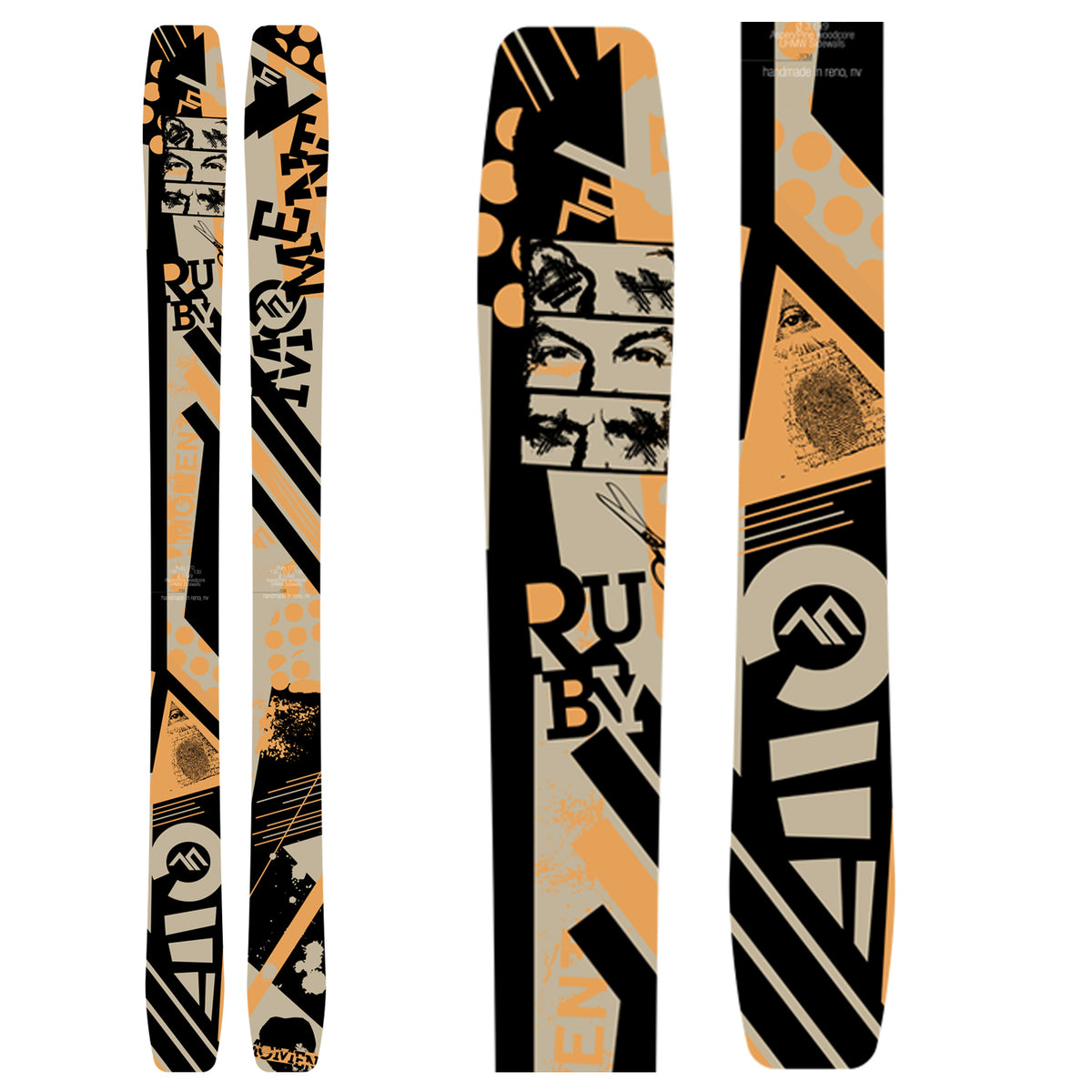 Moment Ruby Skis 2010