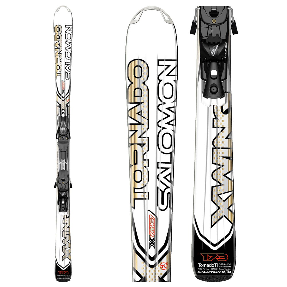 Salomon XW Tornado TI Skis + Z12 Bindings 2010