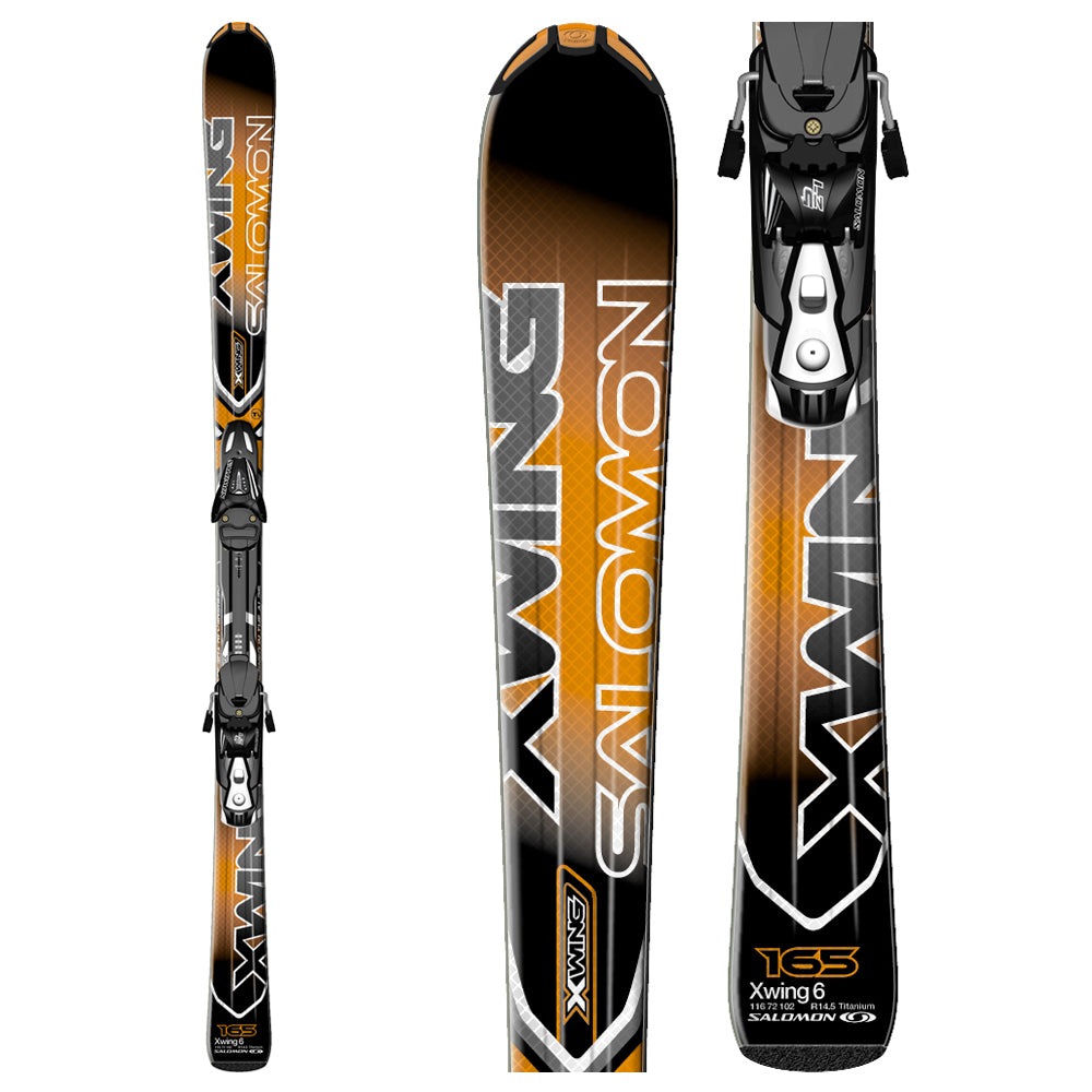 Salomon X-Wing 6 Skis + LZ9 Bindings 2010