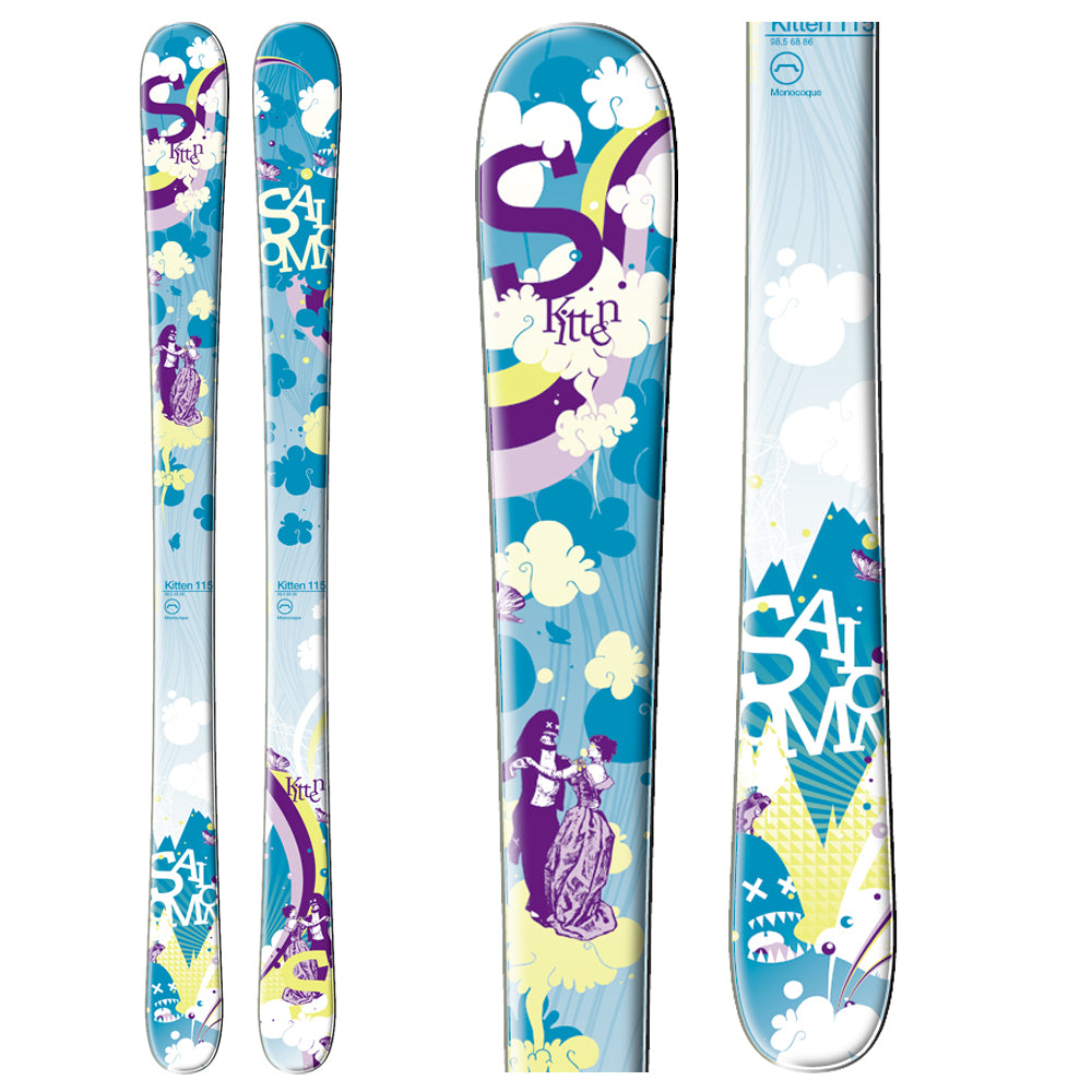Salomon Kitten Skis- Youth 2010