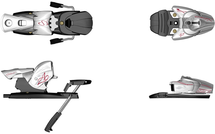 Salomon Z10 TI Ski Binding (90mm Brake)- Women's 2010