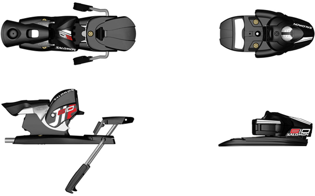Salomon 711 Ski Bindings (80mm Brake) 2009 Black