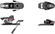 Salomon 610 Ski Bindings (80mm Brake) 2009 Black