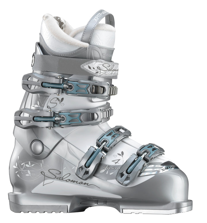 Salomon Divine 4 Ski Boots- Women's 2010 Silver Alu/White