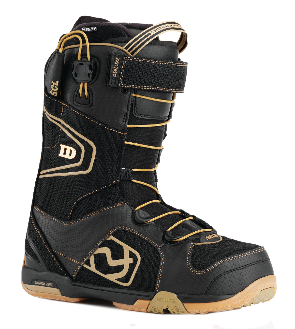 Deeluxe ID SCL CF Snowboard Boots 2009 Black/Gold