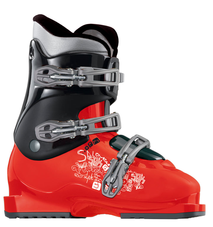 Salomon Kaid T3 Ski Boots- Youth 2010 Red/Black