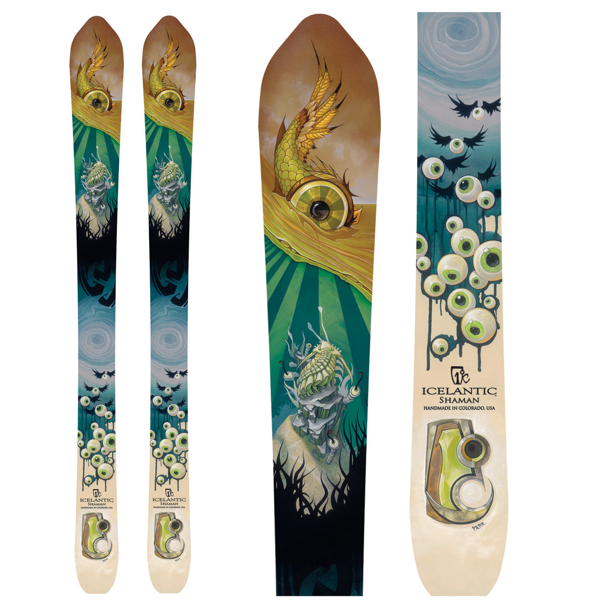 Icelantic Shaman Skis 2010