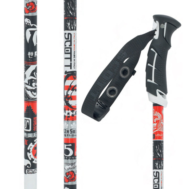 Scott Kito Ski Poles 2010 White