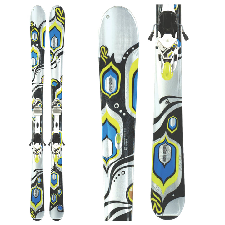 K2 Lotta Luv Skis + Marker 11.0 TC Bindings - Women's 2010