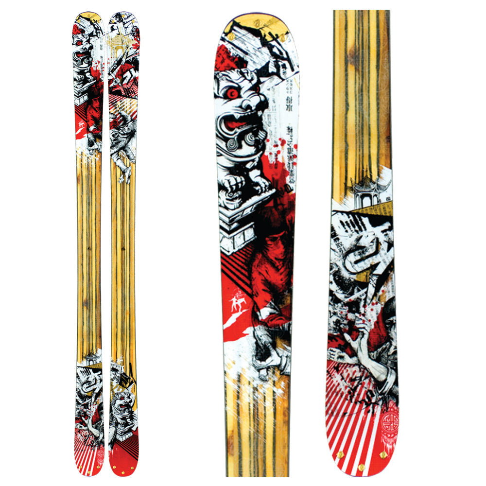 K2 Kung Fujas Skis 2010