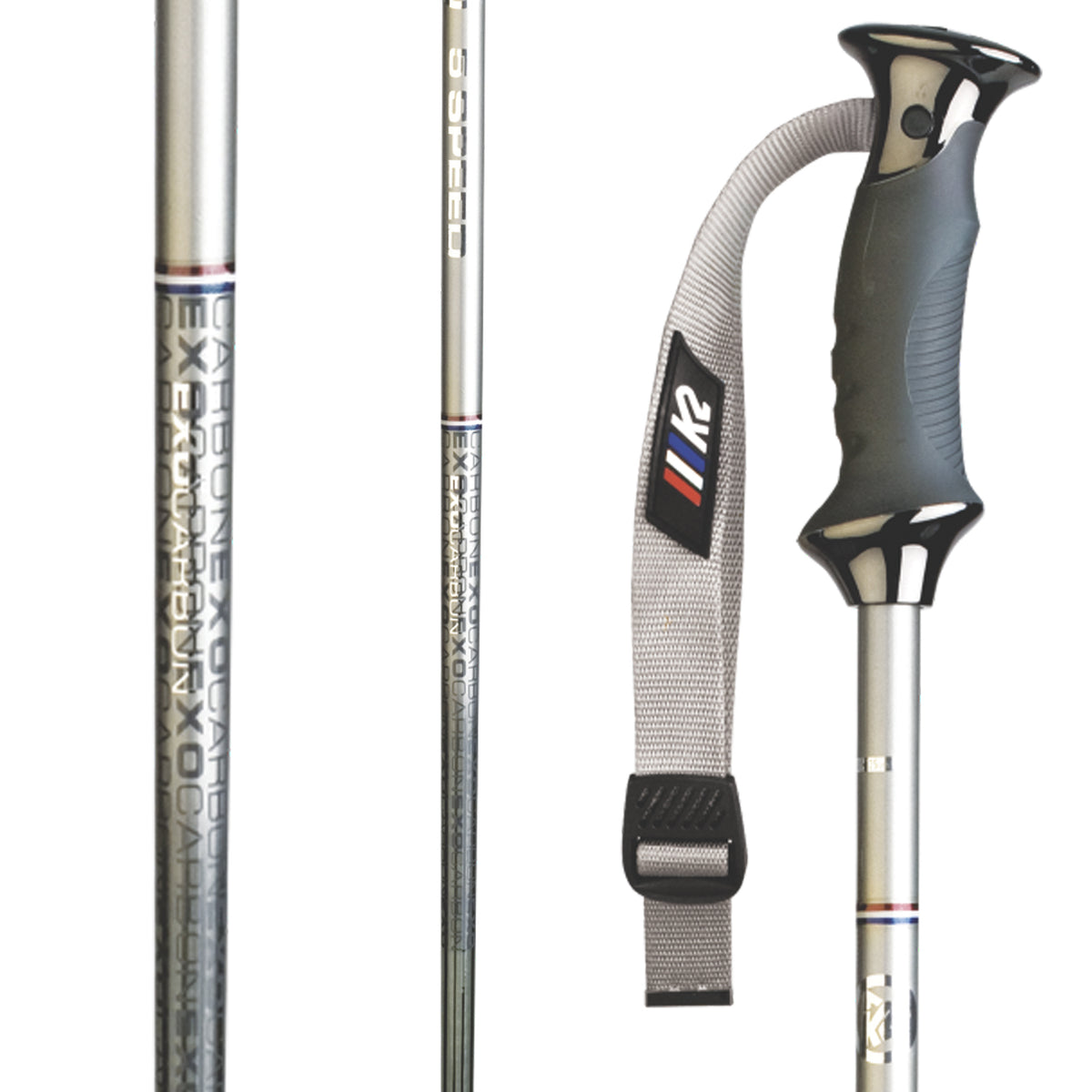 K2 5 Speed Ski Poles 2010