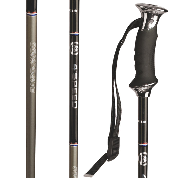 K2 4 Speed Ski Poles 2010