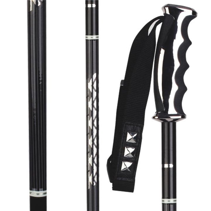 K2 V12 Ski Poles 2010 Black