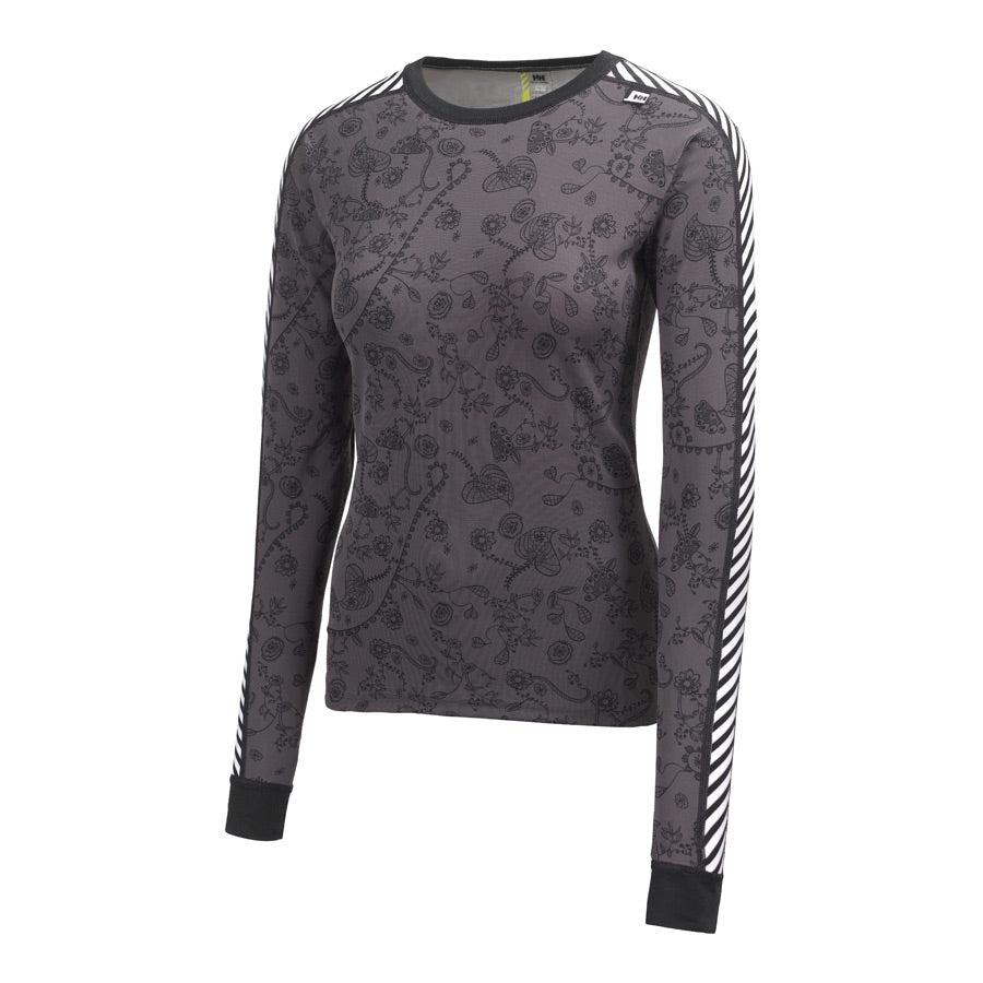 Helly Hansen HH One Multi Graphic Long Sleeve Top - Women's Black