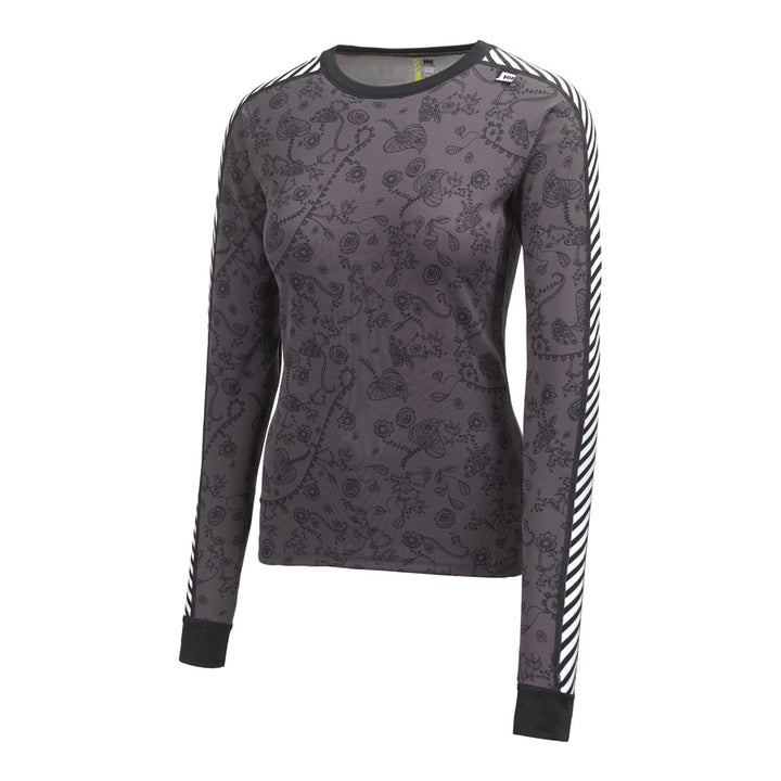 Helly Hansen HH One Multi Graphic Long Sleeve Top - Women's Black