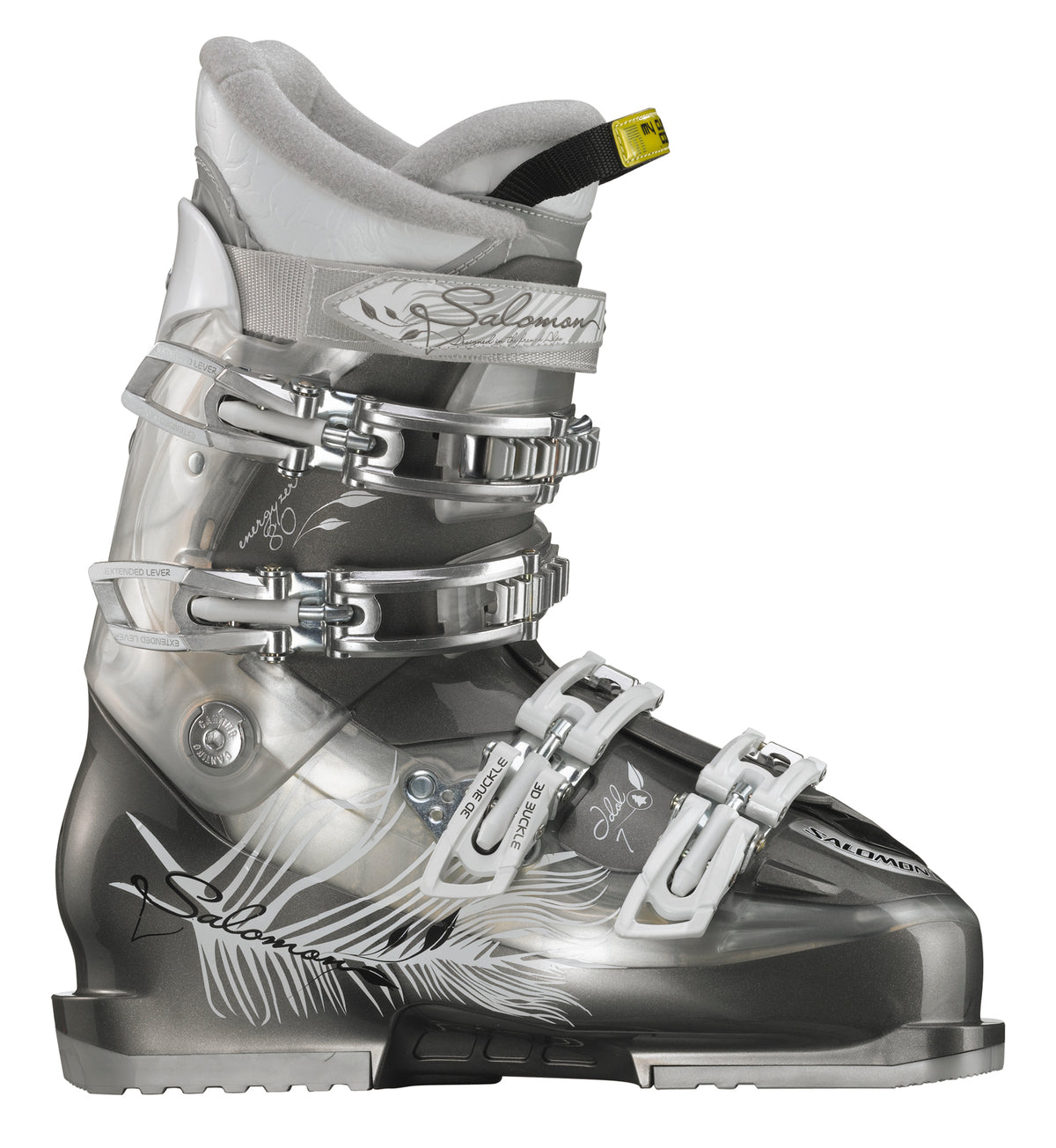 Salomon Idol 7 Ski Boots - Women's 2010 Charcoal/White Pearl Transparent