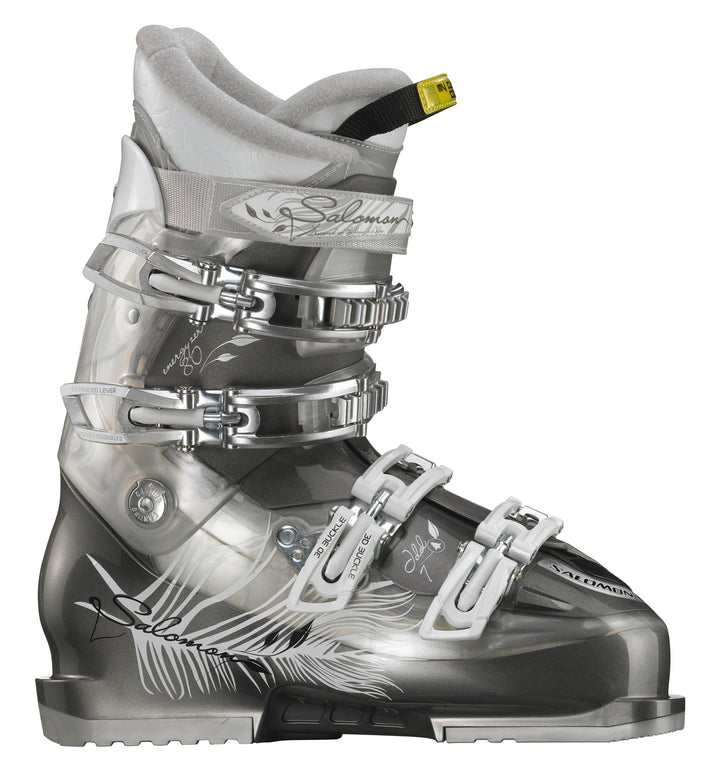 Salomon Idol 7 Ski Boots - Women's 2010 Charcoal/White Pearl Transparent