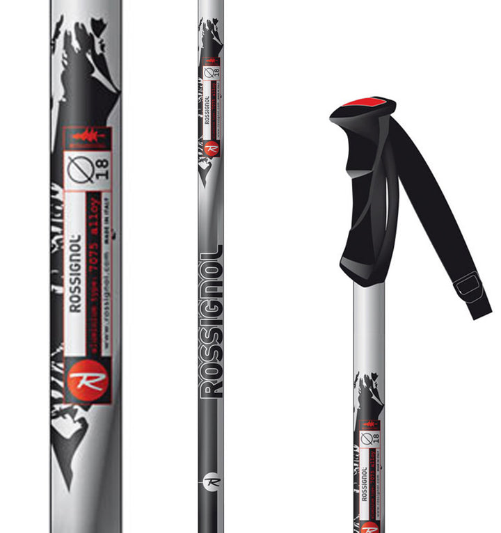 Rossignol PMC Ski Poles 2010 Black