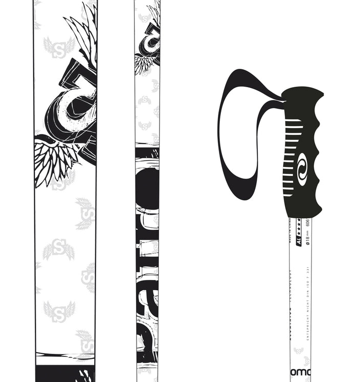Salomon Patrol Ski Poles 2010
