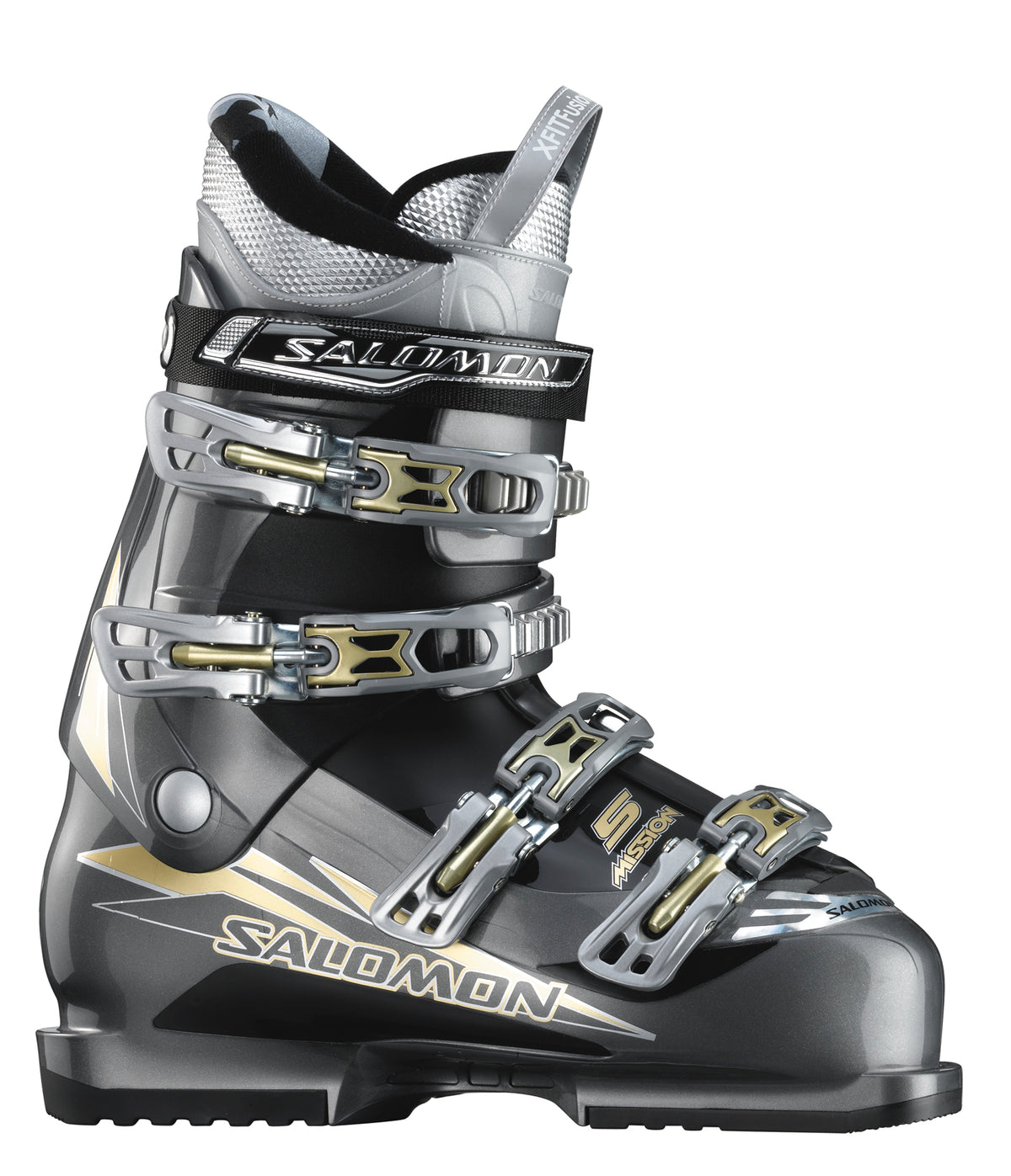 Salomon Mission 5 Ski Boots 2010 Charcoal/Black