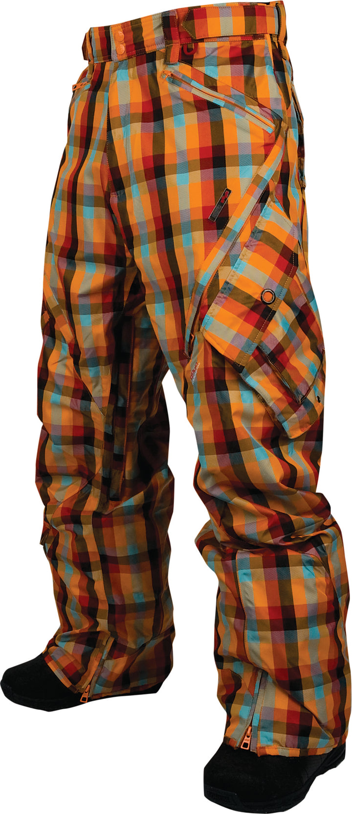 Foursquare Q Pant Blaze Lumberjack Plaid