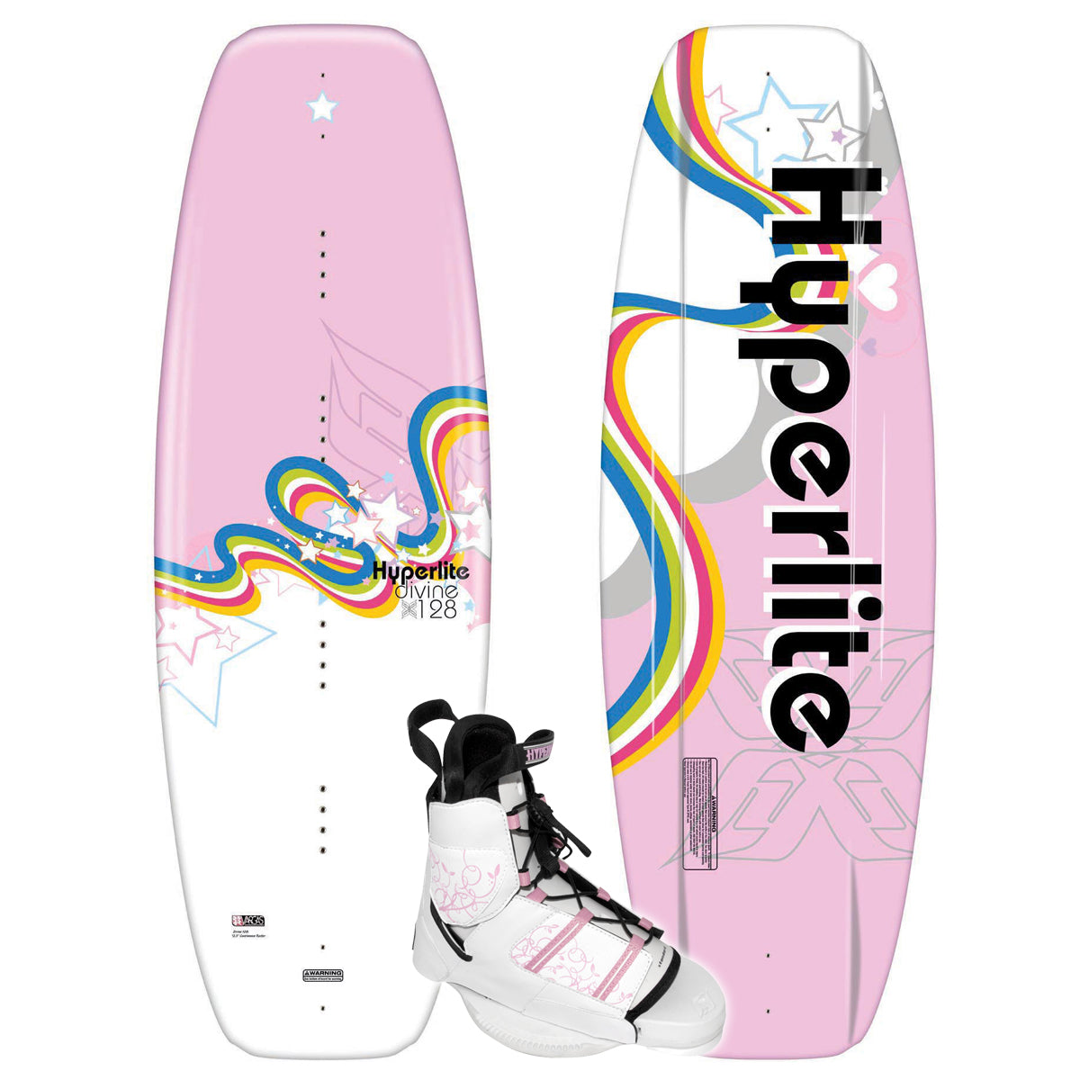 Hyperlite Divine Wakeboard + Ivy Boots - Girl's 2009