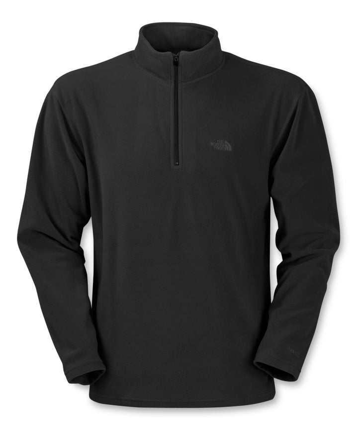 The North Face TKA 100 Glacier 1/4-Zip Top Black