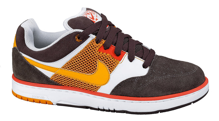 Nike 6.0 Air Zoom Cush Wake Shoes 2009 White/Gold Amber